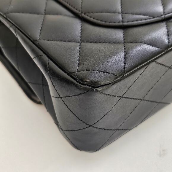 Chanel So Black Lambskin Small Classic Flap - Picture 12 of 16